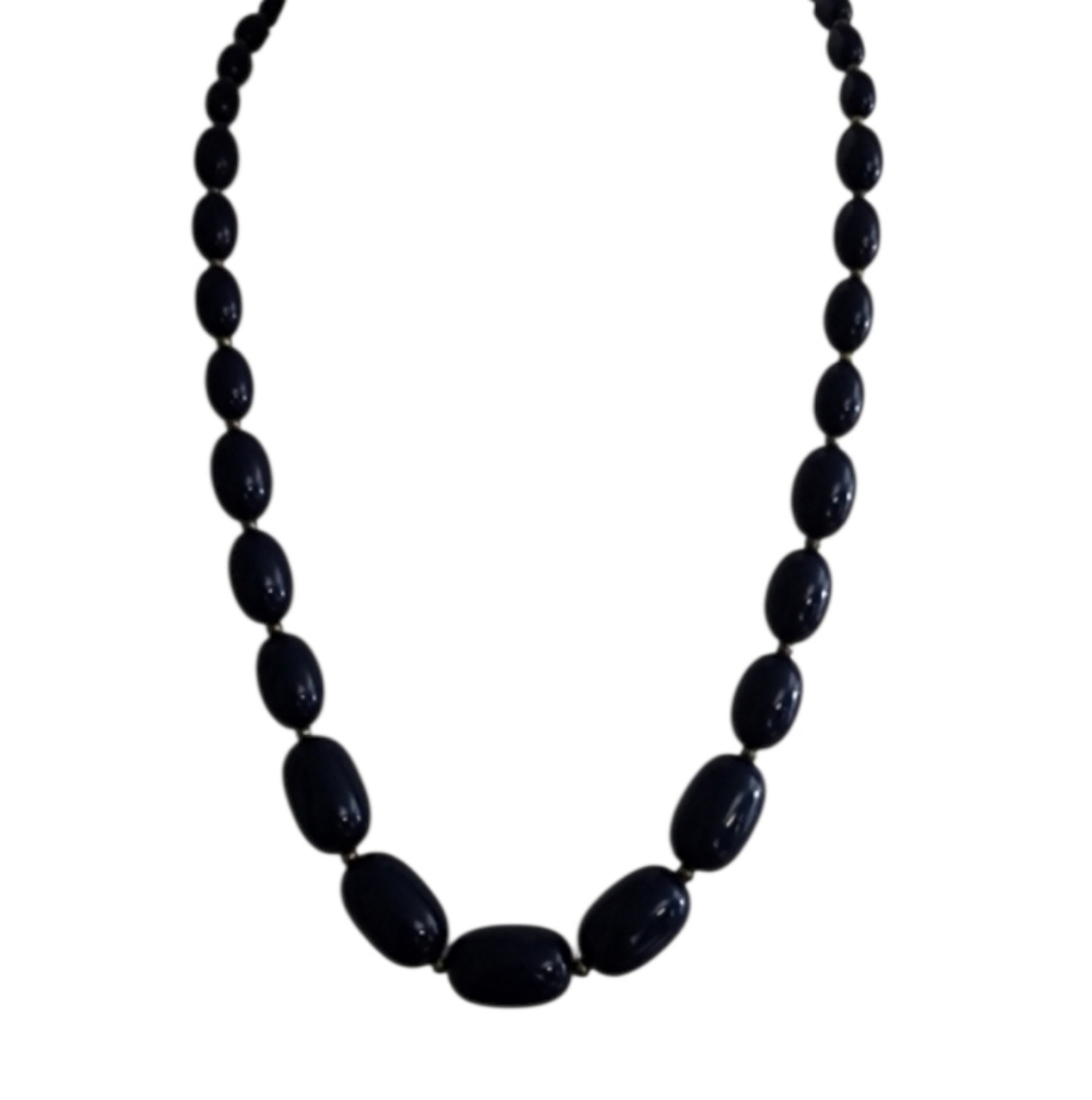 Blue Beaded Necklace